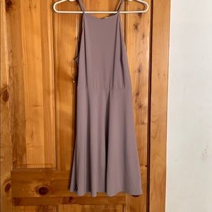 Scoop neck dress